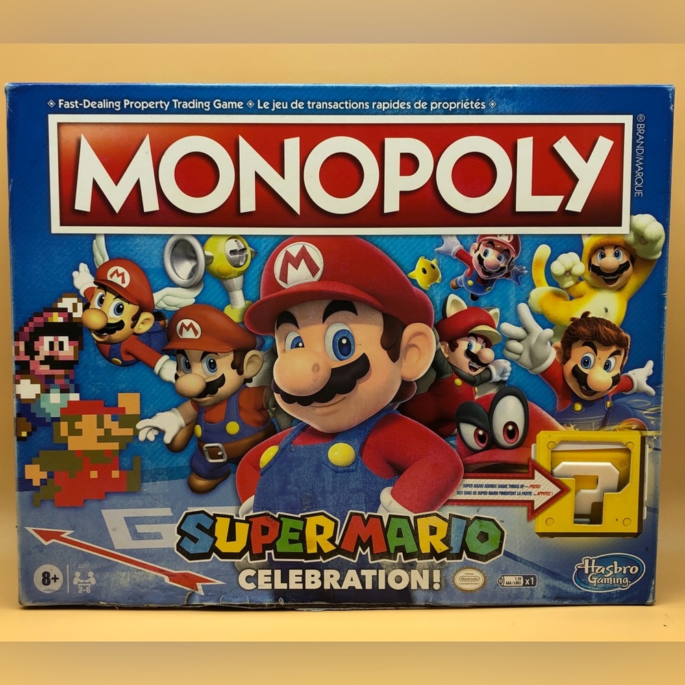 Monopoly Super Mario Celebration Edition Board Game